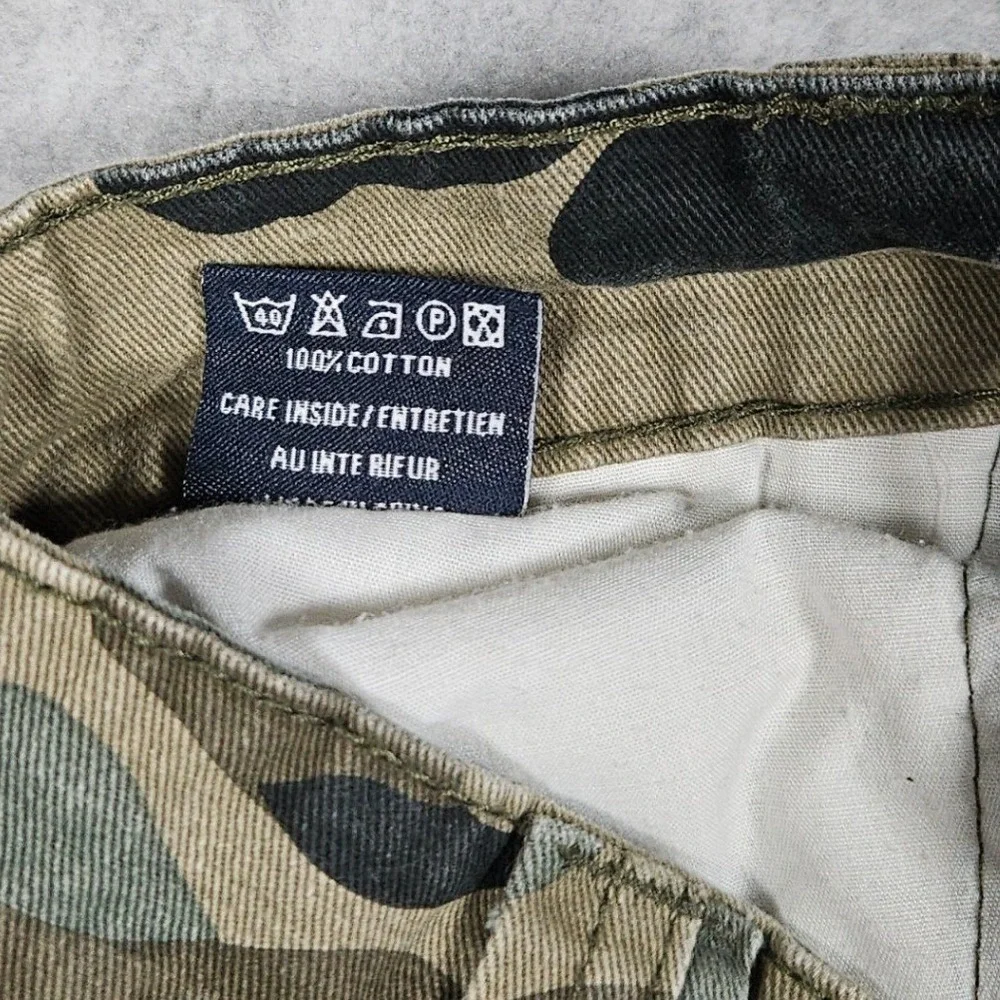 Mustway Men's 36 Green Camo Cargo Pants Tactical Military Utility Paratrooper